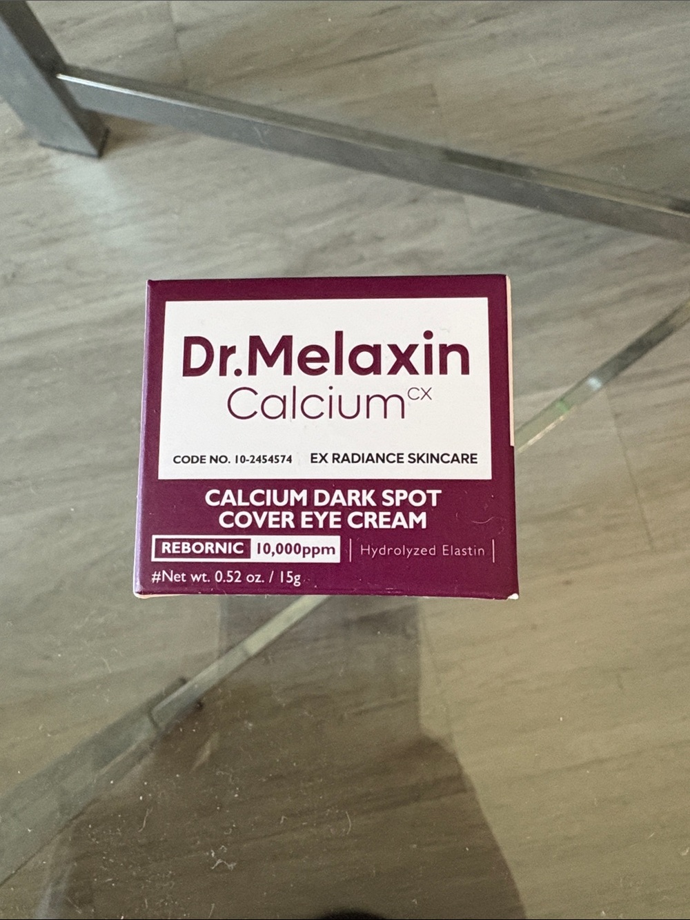 Calcium Dark Spot Cover Eye Cream - Plum